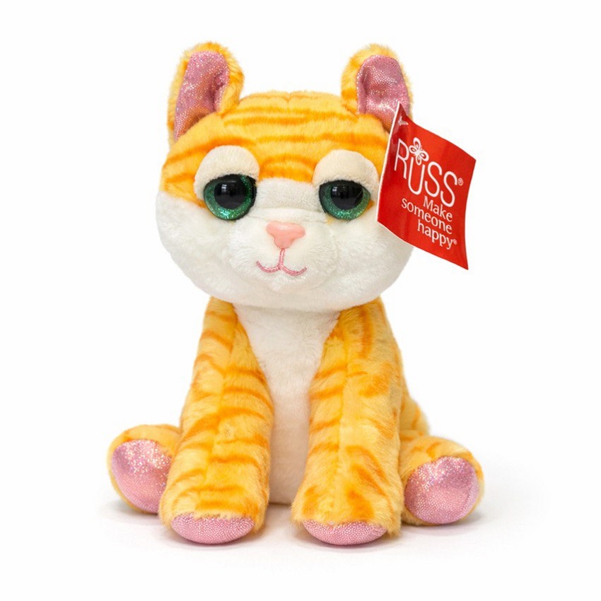 عروسک پولیشی گربه خوابالو راس ارتفاع 17 سانتی متر