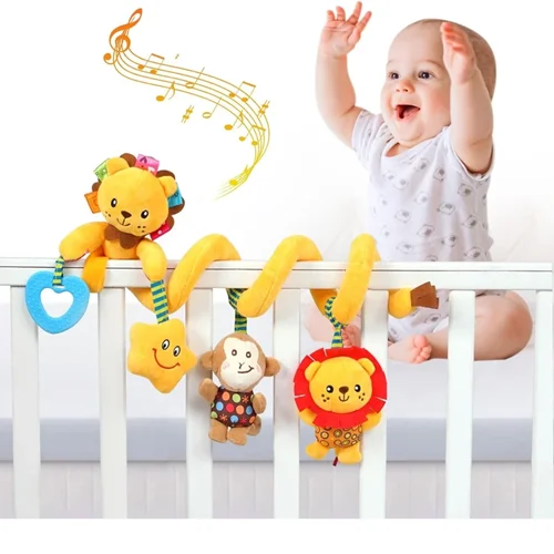 آویز مارپیچ تخت و کریر سوزی طرح شیر
