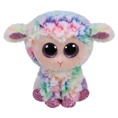 عروسک بره تی وای مدل TY Daffodil Lamb Beanie Boo ارتفاع 16 سانتی متر