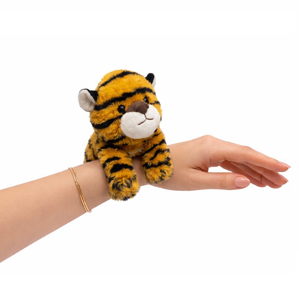 عروسک پولیشی ببر دور مچی طول 15 سانتی متر