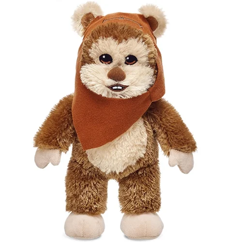 عروسک شخصیت جنگ ستارگان مدل Star Wars Ewok برند Build a Bear ارتفاع 31 سانتی متر