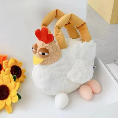 کیف دستی بچگانه عروسکی مدل خروس