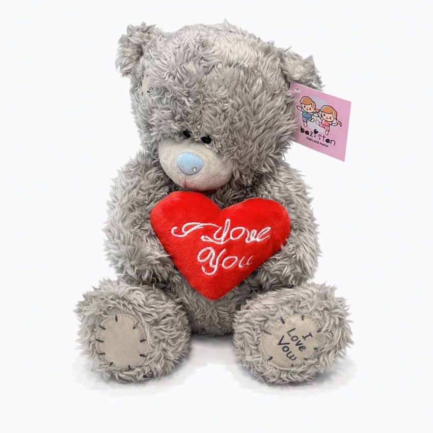 عروسک خرس تدی قلب به دست می تو یو ارتفاع 24 سانتی متر